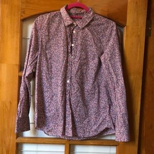 Floral J.Crew Popover